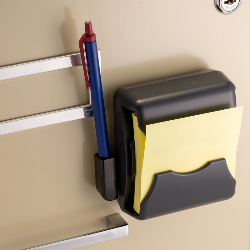 Officemate Magnetic Pop-Up Note Dispenser, 3 x 3 Notes (25908) - Image 2